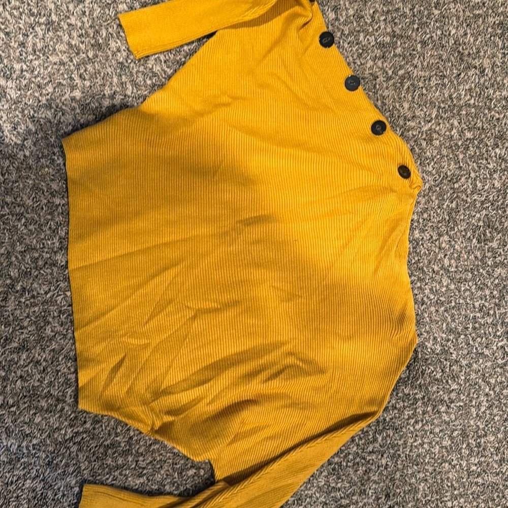 Mustard sweater